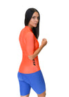 Jersey Tope de Gama Mujer Tangerine