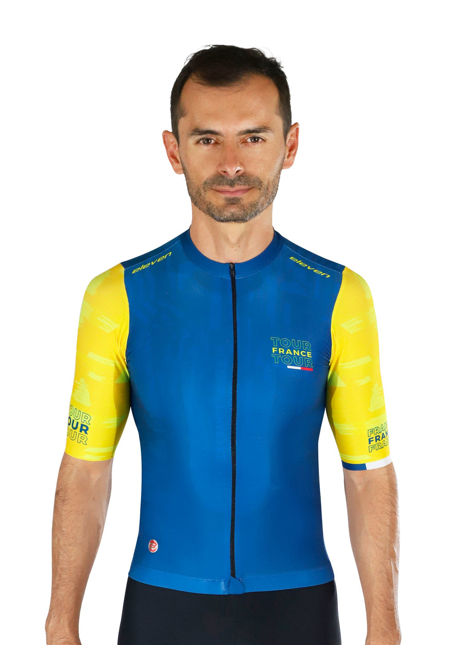 Tour de Francia 2025 Amarillo manga corta frente