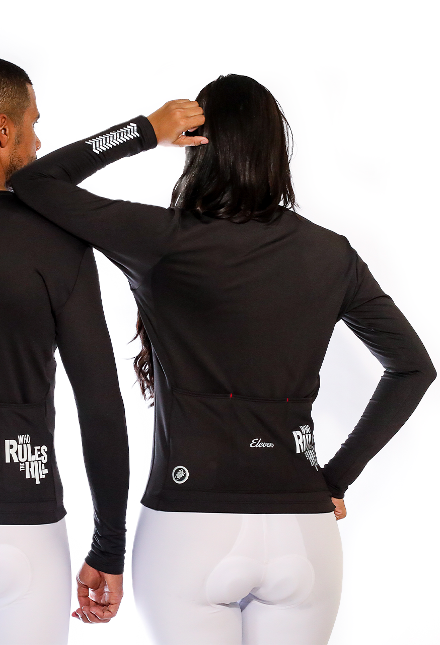 Jersey Tope de Gama Manga Larga - Reflectiva