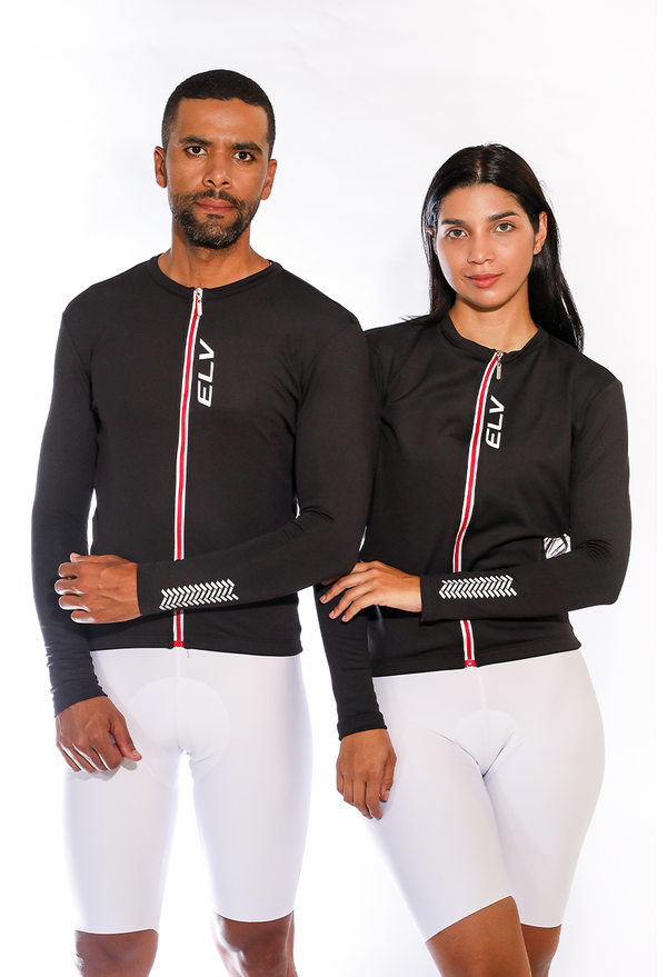 Jersey Tope de Gama Manga Larga - Reflectiva