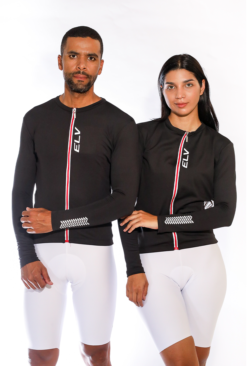 Jersey Tope de Gama Manga Larga - Reflectiva