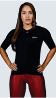 Top-of-the-range unisex slim black sweater