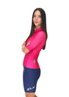 Jersey Tope de Gama Mujer Fucsia