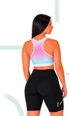 Top deportivo running mujer Degradé Rosa Aqua 50581 – Entre Rutas