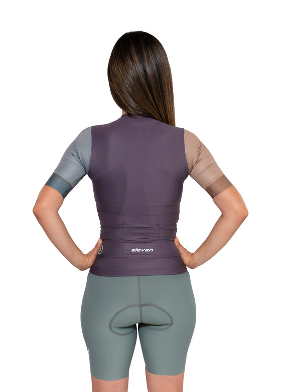 Jersey Luxury Manga Corta Mujer (Terracota ref 14476)