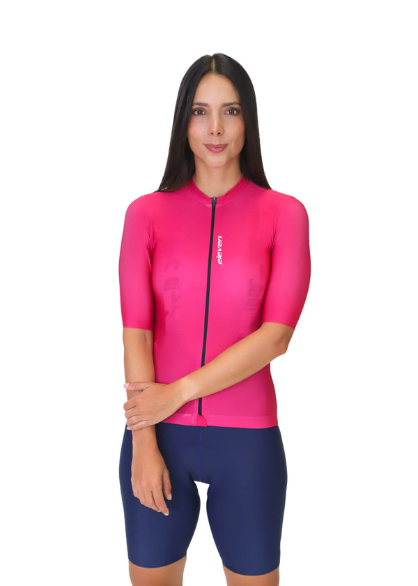 Jersey Tope de Gama Mujer Fucsia