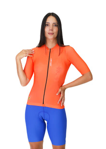  Jersey Tope de Gama Mujer Tangerine