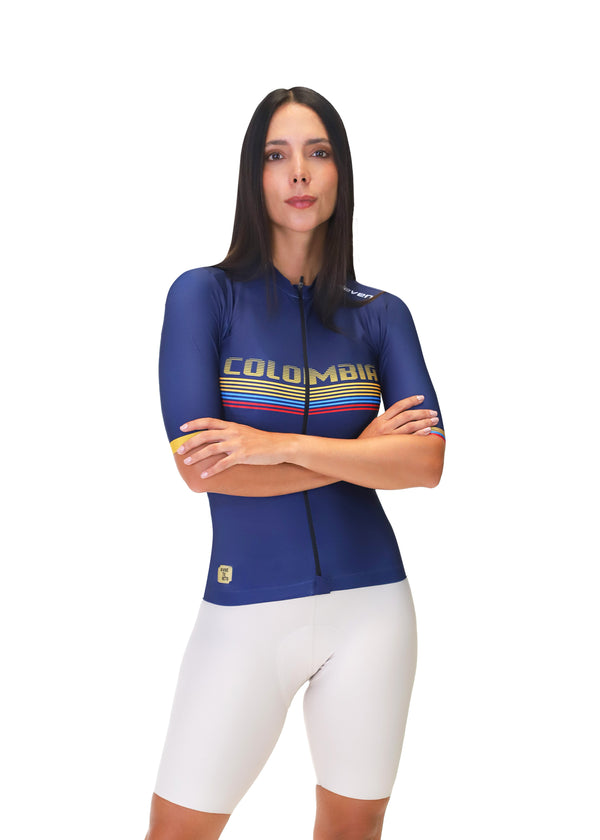 Jersey de Ciclismo – Colombia en Cada Costura + Guantes de Regalo