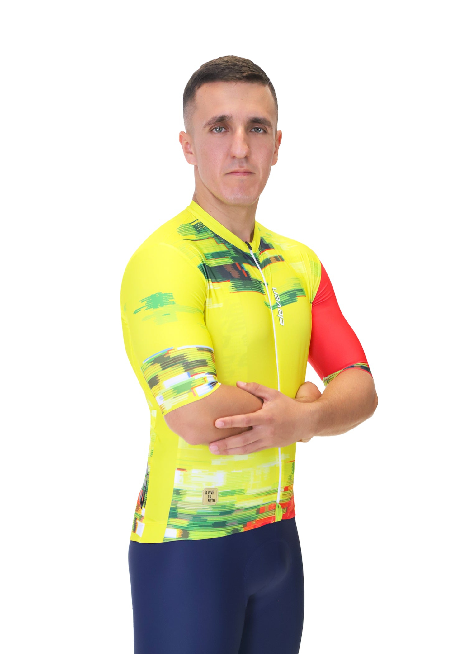 Men's Top of Range Lemon Glitch Jersey