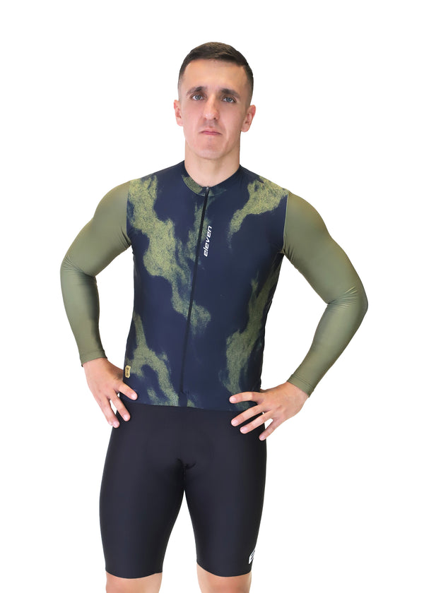 Jersey Tope de Gama Hombre Green Savage