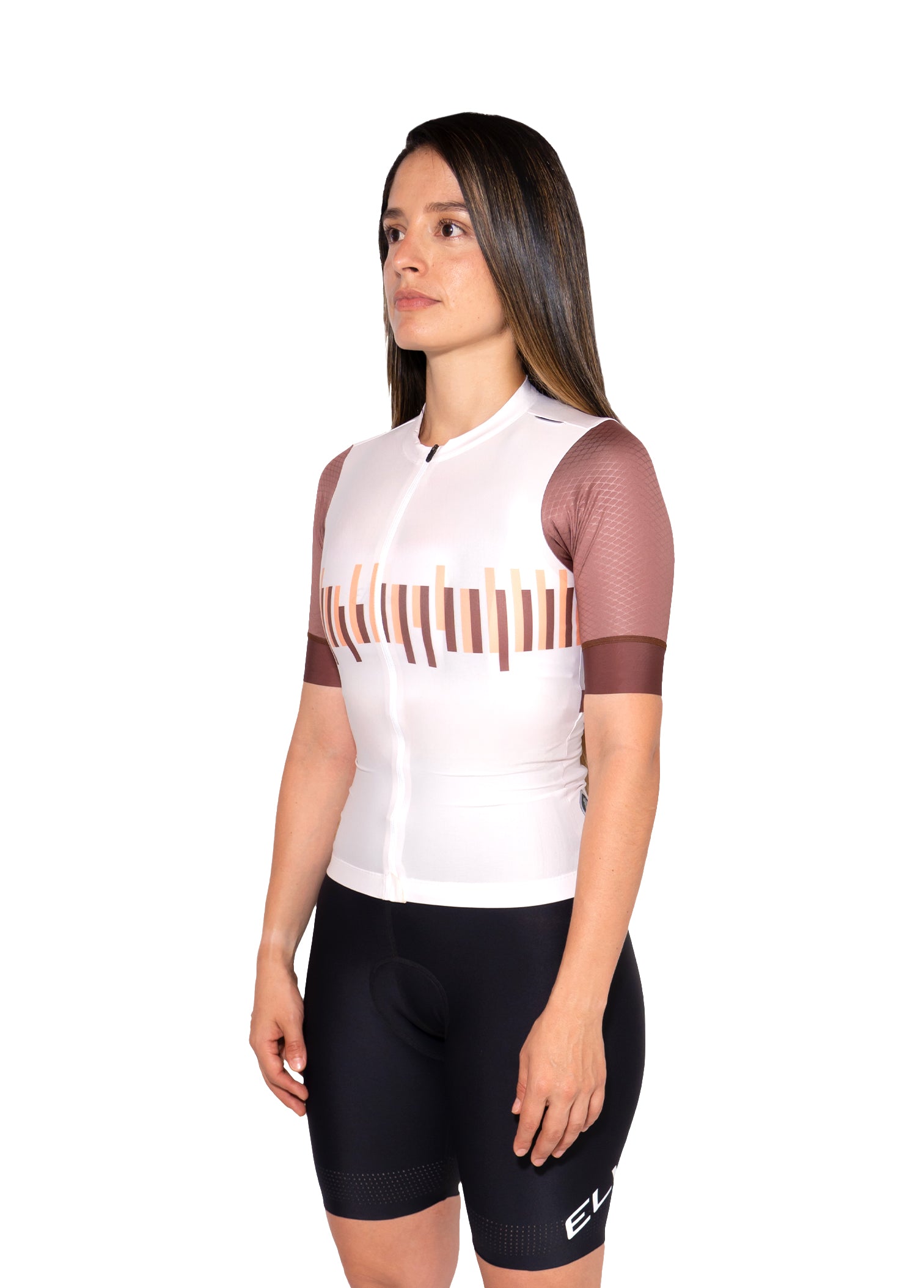 Jersey Luxury Manga Corta Mujer (Terracota ref 14474)