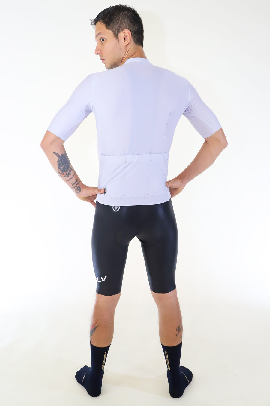 Jersey Ascent Blanco Lila