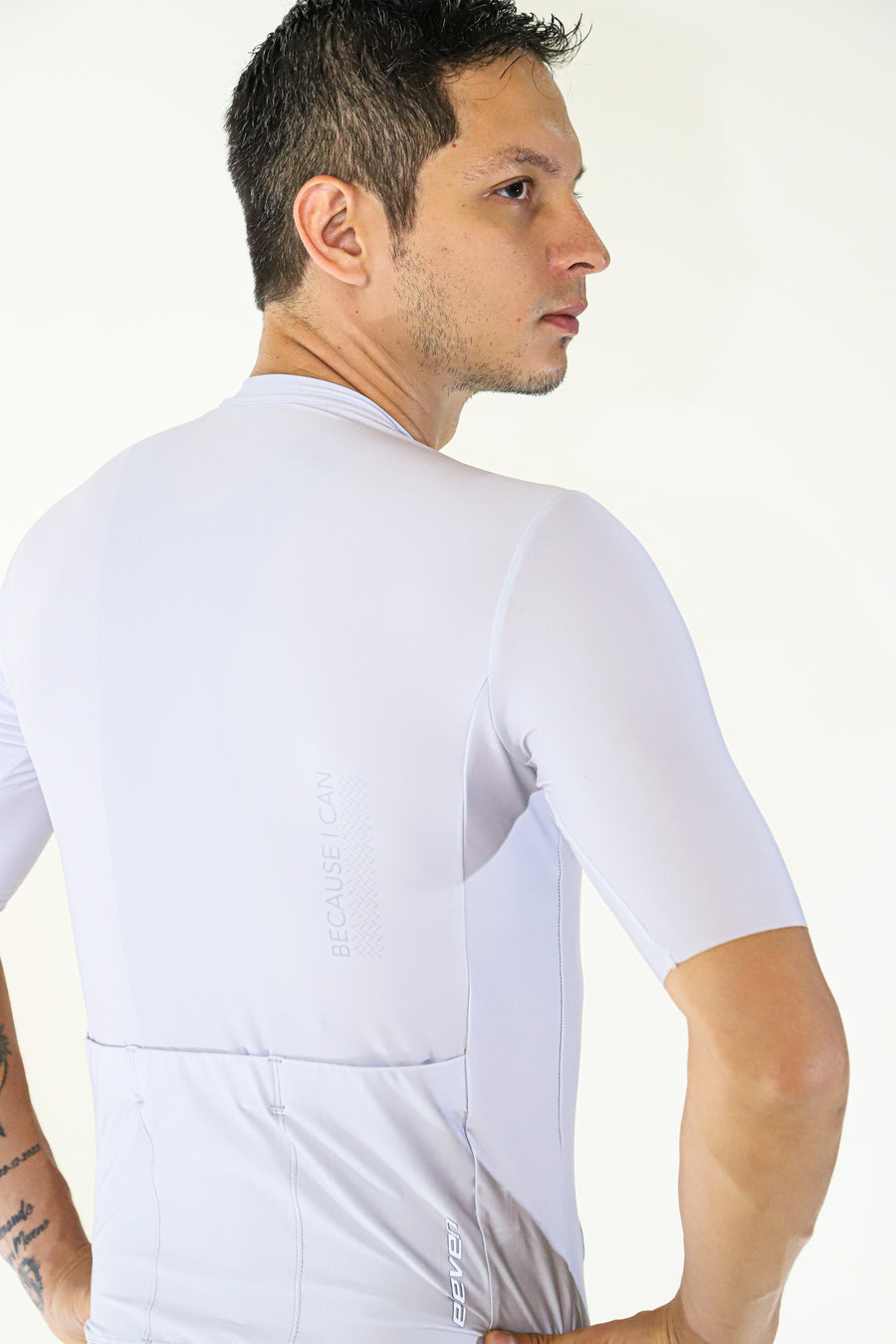 Jersey Ascent Blanco Lila