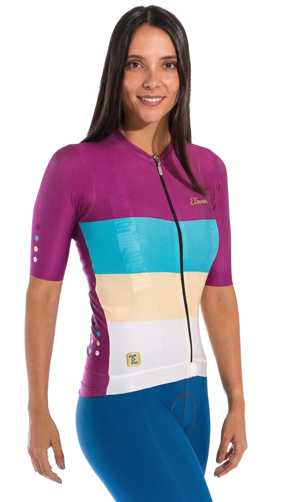 Jersey Mujer Retro - Violetblue