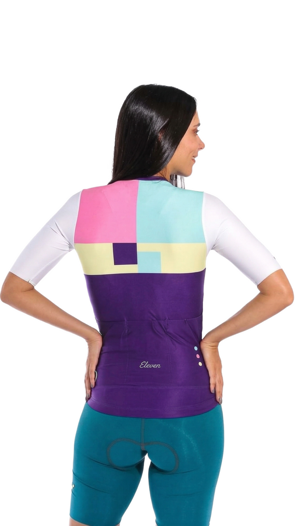 Jersey Mujer Retro - Geometric Pastel