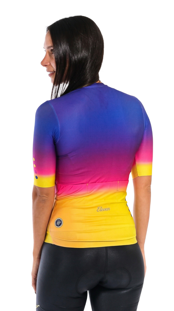 Jersey Mujer Retro - Sunset Fade