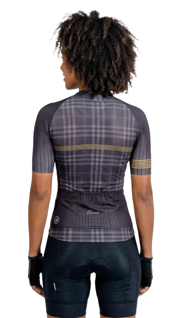 Jersey Mujer Plaid Fusion