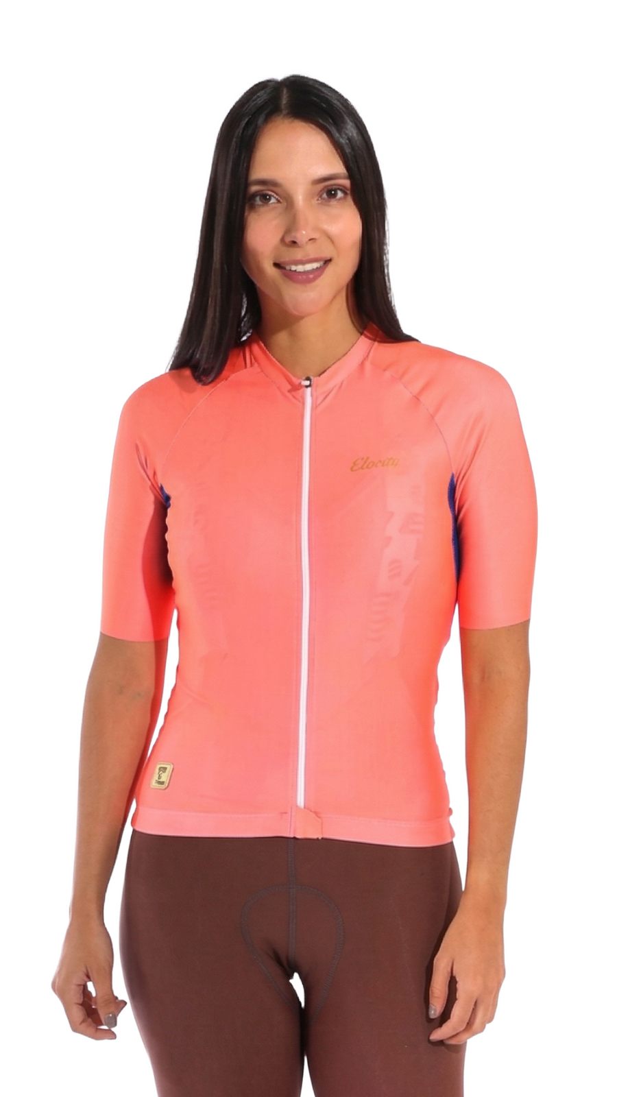 Jersey Slim Velocity Retro Salmon