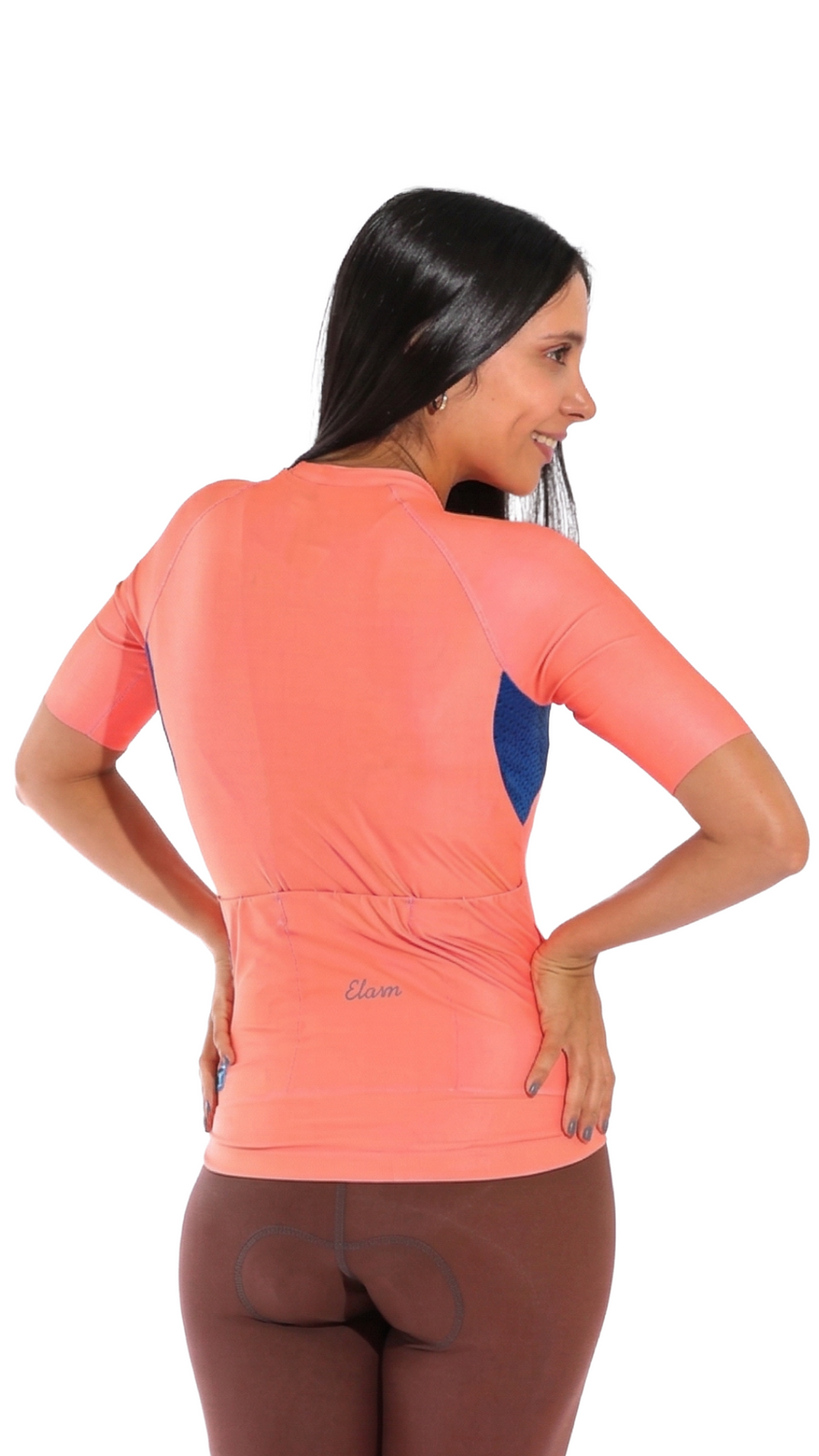 Jersey Slim Velocity Retro Salmon