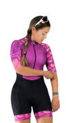Enterizo de Ciclismo Pro-Fit para Mujer Urban "Pink Camo City"