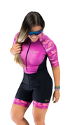 Enterizo de Ciclismo Pro-Fit para Mujer Urban "Pink Camo City"