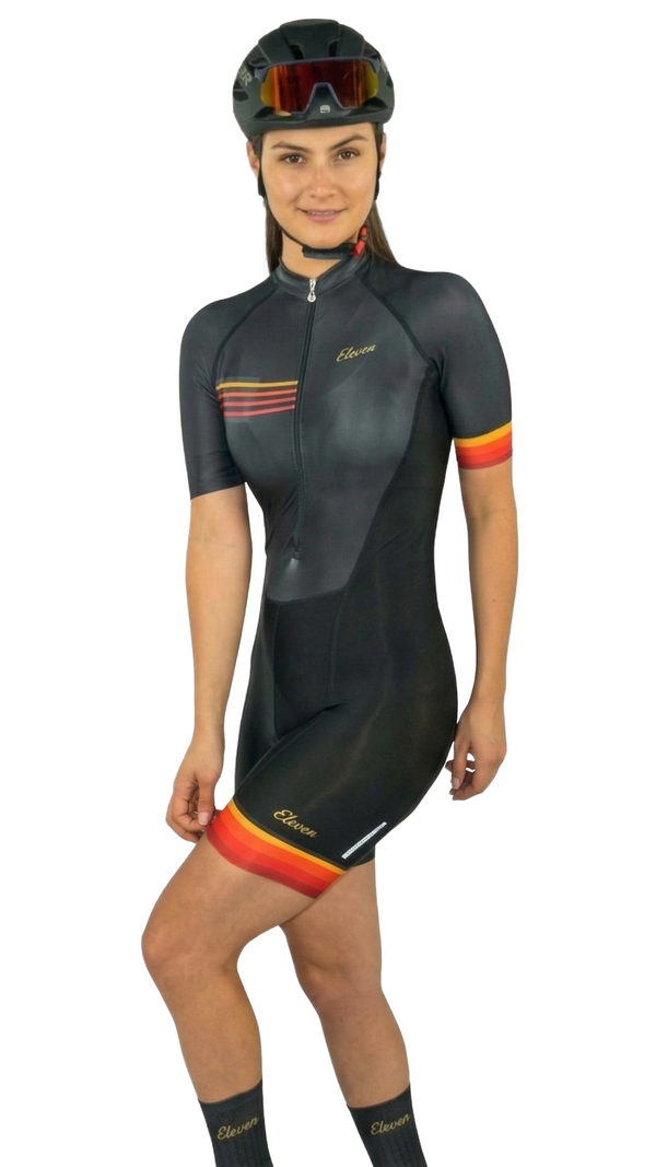 Enterizo de Ciclismo Pro-Fit para Mujer 36° "Gradient Rush"