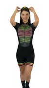 Enterizo de Ciclismo Pro-Fit para Mujer Urban "Electric Marble"