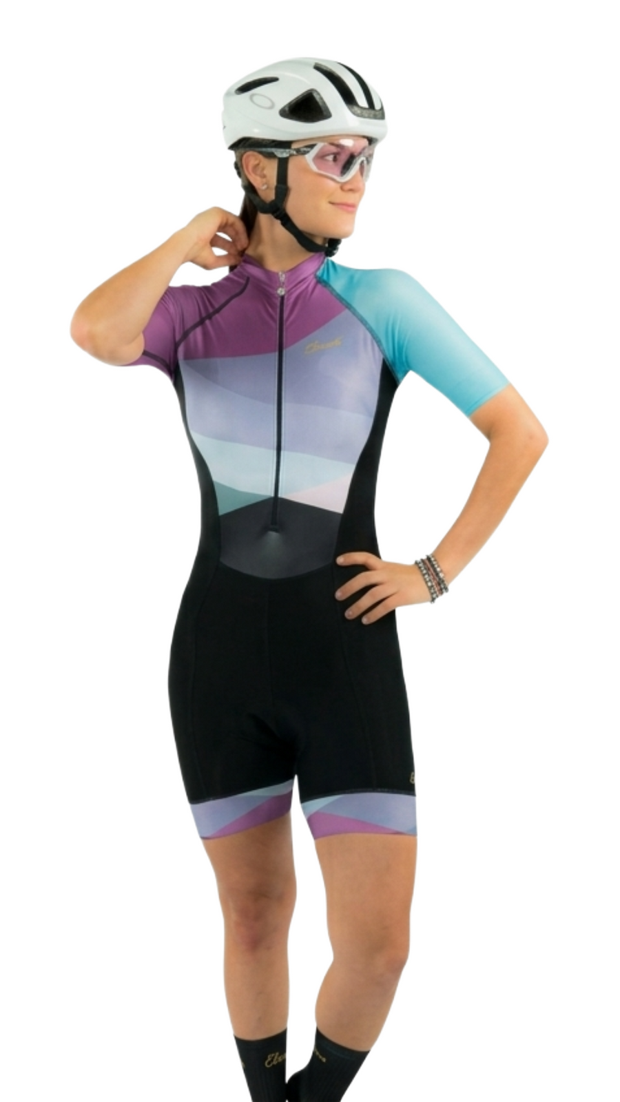 Enterizo de Ciclismo Pro-Fit para Mujer 36° "Lavender Peak"