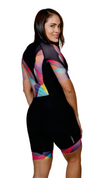 Enterizo de Ciclismo Pro-Fit para Mujer Encanto "Abstract Prism"