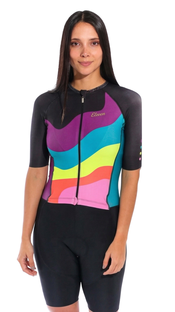 Enterizo Retro Mujer Neon Wave