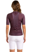 Jersey Mujer Matiz Vino