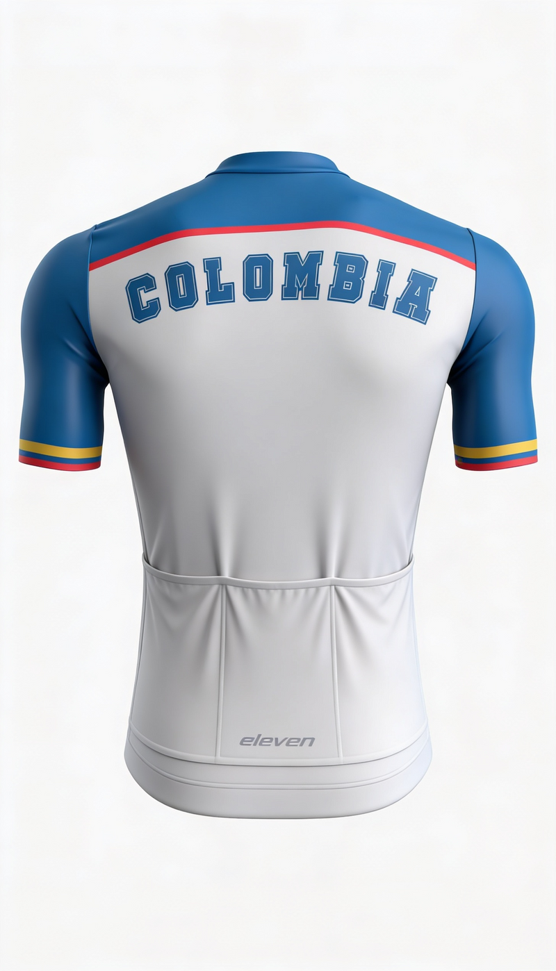 Jersey Vamos Colombia detalle trasero